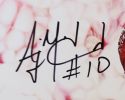 AJ McCarron Signed Alabama Crimson Tide Unframed14x18 Print Artist Sign