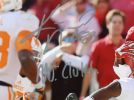 Kevin Norwood Signed Alabama Crimson Tide Unframed 8x10 NCAA Photo - Falling Back with "Mr. Clutch" Inscription