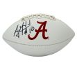 AJ McCarron Signed Alabama Crimson Tide Embroidered Logo Football