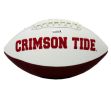 AJ McCarron Signed Alabama Crimson Tide Embroidered Logo Football