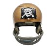Roger Staubach Signed Navy Midshipmen RK Throwback Jolly Rogers NCAA Helmet