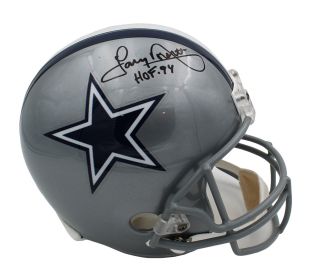 Tony Dorsett Signed Dallas Cowboys Full Size NFL Helmet with "HOF 94" Inscription