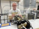Brett Favre Signed Southern Mississippi Golden Eagles Schutt Full Size NCAA Helmet