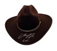 Chandler Riggs Signed The Walking Dead Full Size Replica Sheriff's Hat With Carl Inscription