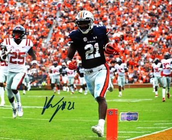 Kerryon Johnson Signed Auburn Tigers Unframed 8x10 NCAA Photo - Horizontal