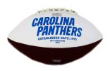 Wesley Walls Signed Carolina Panthers Embroidered NFL Football