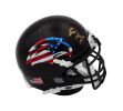 Brett Favre Signed Southern Mississippi Golden Eagles Schutt Patriotic NCAA Mini Helmet