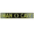 Oregon Ducks Man Cave Officially Licensed Authentic Steel 36x6 Black & Yellow NCAA Street Sign