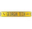 Georgia Tech Yellow Jackets Avenue Officially Licensed Authentic Steel 36x6 Yellow & Black NCAA Street Sign