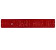 Atlanta Braves Avenue Officially Licensed Authentic Steel 36x6 Red & Navy Blue MLB Street Sign