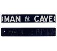 New York Yankees "Man Cave" Officially Licensed Authentic Steel 36x6 Blue & White MLB Street Sign