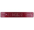 Florida State Seminoles Avenue Officially Licensed Authentic Steel 36x6 Garnet & Gold NCAA Street Sign