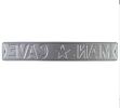 Dallas Cowboys Man Cave Officially Licensed Authentic Steel 36x6 Silver and Navy Blue NFL Street Sign