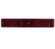 Mississippi State Bulldogs MSU Man Cave Officially Licensed Authentic Steel 36x6 Maroon & White NCAA Street Sign