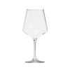 Designer Tritan Lexington Clear Wine Glasses Set of 4 (15oz), Premium Quality Unbreakable Stemmed Acrylic Wine Glasses for All Purpose Red or White Wi