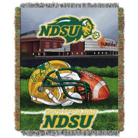 North Dakota State OFFICIAL Collegiate "Home Field Advantage" Woven Tapestry Throw