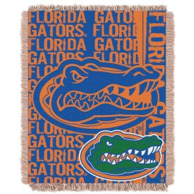 Florida OFFICIAL Collegiate "Double Play" Woven Jacquard Throw