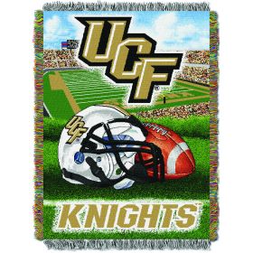 Central Florida OFFICIAL Collegiate "Home Field Advantage" Woven Tapestry Throw