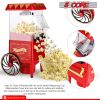 Popcorn Machine Maker Popcorn Machine with Wheels; 1400 Watts; 120 V; Hot Air Popper Popping 12 Cup Retro Vintage Fashioned Style; For Movie Parties.