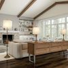 Luxury home modern metal table lamp and floor lamp set of 3