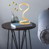 Hamburg Integrated LED Strip & Dimmable Switch Table Lamp, Gold
