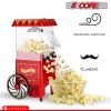 Popcorn Machine Maker Popcorn Machine with Wheels; 1400 Watts; 120 V; Hot Air Popper Popping 12 Cup Retro Vintage Fashioned Style; For Movie Parties.