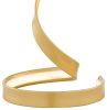 Hamburg Integrated LED Strip & Dimmable Switch Table Lamp, Gold