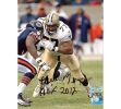 Willie Roaf Signed New Orleans Saints Unframed 8x10 NFL Photo with "HOF 2012" Inscription - vs Bears - Black Ink