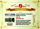 Brett Favre Signed Green Bay Packers Sports Illustrated "Where Are They Now?" Issue …