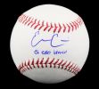Evan Gattis Signed Atlanta Braves Rawlings MLB Baseball with "El Oso Blanco" Inscription"