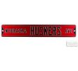Nebraska Cornhuskers Avenue Officially Licensed Authentic Steel 36x6 Red & White NCAA Street Sign
