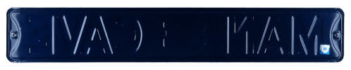 Auburn Tigers Man Cave Officially Licensed Authentic Steel 36x6 Blue & Orange NCAA Street Sign