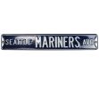 Seattle Mariners Avenue Officially Licensed Authentic Steel 36x6 Navy MLB Street Sign