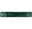 Green Bay Packers Country Officially Licensed Authentic Steel 36x6 Green & Yellow NFL Street Sign
