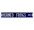 TCU Horned Frogs Avenue Authentic Steel NCAA Licensed Purple & White Street Sign