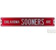 Oklahoma Sooners Avenue Officially Licensed Authentic Steel 36x6 Red & White NCAA Street Sign