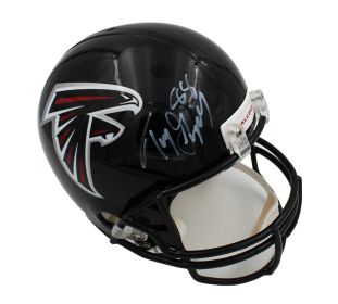Tony Gonzalez Signed Atlanta Falcons Full Size NFL Helmet