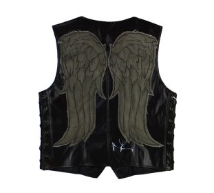 Norman Reedus Signed The Walking Dead Sewn On Angel Wing Vest