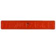 Cincinnati Bengals Country Officially Licensed Authentic Steel 36x6 Orange & Black NFL Street Sign