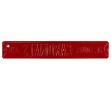 St Louis Cardinals "St Louis Cardinals Avenue" Officially Licensed Authentic Steel 36x6 Red & White MLB Street Sign
