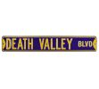 LSU Tigers Death Valley Blvd Officially Licensed Authentic Steel 36x6 Purple & Yellow NCAA Street Sign
