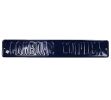 Dallas Cowboys "Cowboy Country" Officially Licensed Authentic Steel 36x6 Navy & Silver NFL Street Sign