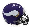 Brett Favre Signed Minnesota Vikings NFL Mini Helmet