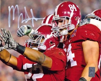 Mark Ingram Autographed/Signed Alabama Crimson Tide NCAA 8x10 BCS Photo Hands