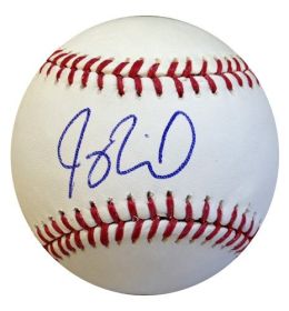 Joey Terdoslavich Signed Rawlings Official Major League Baseball