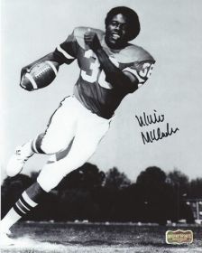 Willie McClendon Autographed/Signed Classic Georgia Bulldogs 8x10 NCAA Photo Running