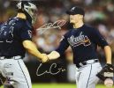 Craig Kimbrel Evan Gattis Duel Autographed/Signed Atlanta Braves 11X14 Record 155 Saves