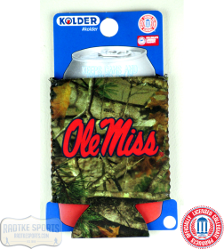 Ole Miss Rebels Officially Licensed 12oz Neoprene Can Huggie - Camo