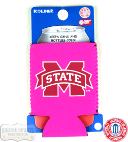Mississippi State Bulldogs Officially Licensed 12oz Neoprene Can Huggie - Pink