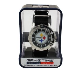 Pittsburgh Steelers Officially Licensed NFL Men's Game Time Starter Watch